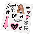 Planche de stickers