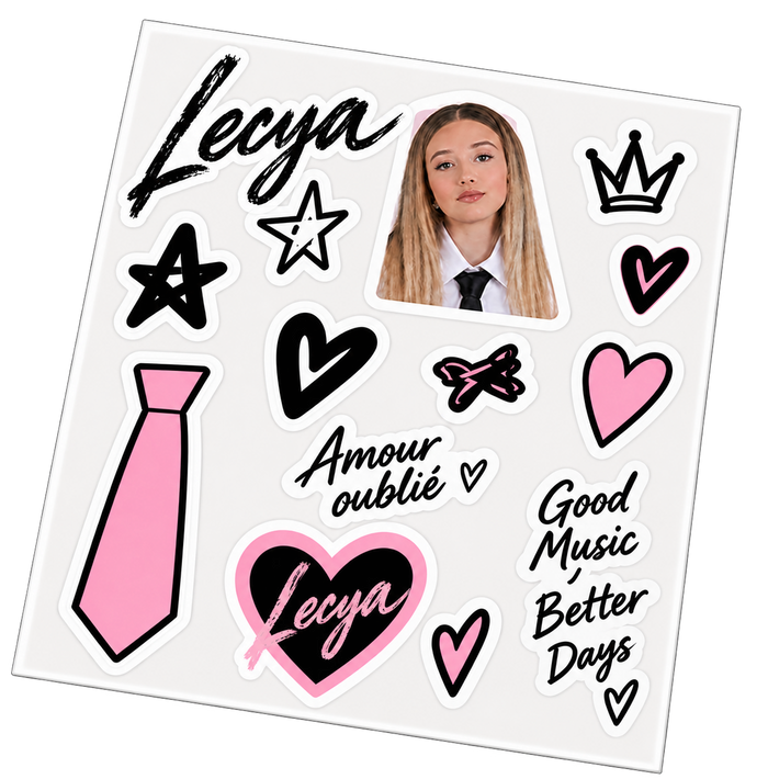 Planche de stickers
